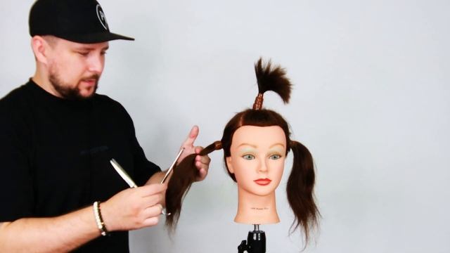 HOW TO CUT A SHAG HAIRCUT IN 3 SECTIONS - TIKTOK TREND SHAG HAIRCUT - shag mullet wolf cut смотреть онлайн