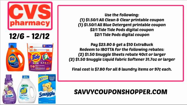 5 MUST DO CVS DEALS (12/6 - 12/12) | 6 FREEBIES, 66¢ CASES OF WATER & MORE! смотреть онлайн