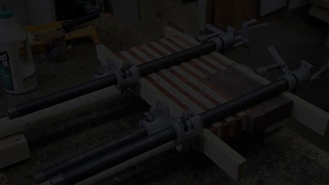 Making a "US flag" end grain cutting board смотреть онлайн