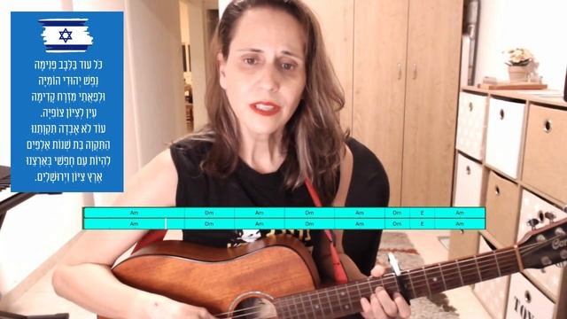 לימוד גיטרה - התקווה (המנון מדינת ישראל) + אילתור חליל חיוור ומבזק חדשות ;) смотреть онлайн