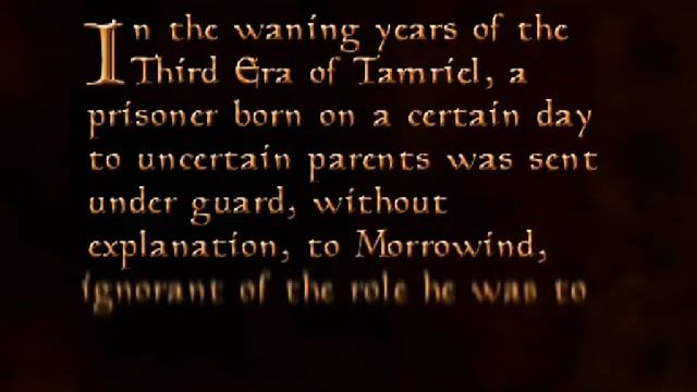 Let's play - Morrowind Teaser смотреть онлайн