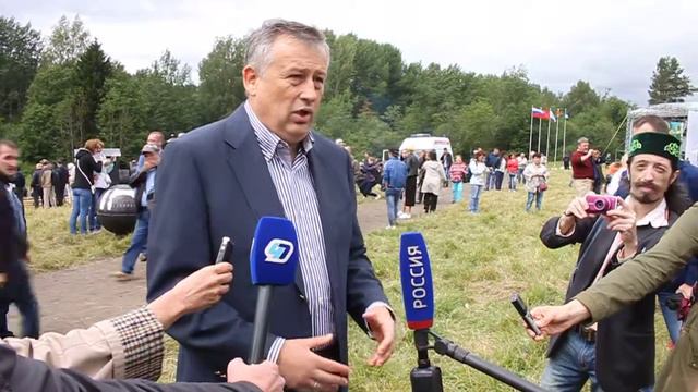 Александр Дрозденко об установке в Ленобласти 80-метровой статуи Иисуса Христа  Зураба Церетели.