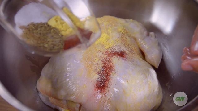 Air Fryer Chicken with Baby Red Potatoes смотреть онлайн