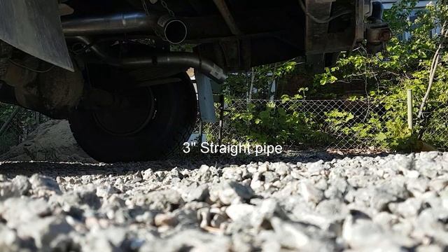 Chevy k20 6.2L Stock exhaust vs 3" straight pipe смотреть онлайн