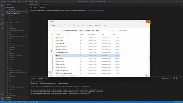 Understanding Python: Lesson 71 - PyInstaller смотреть онлайн