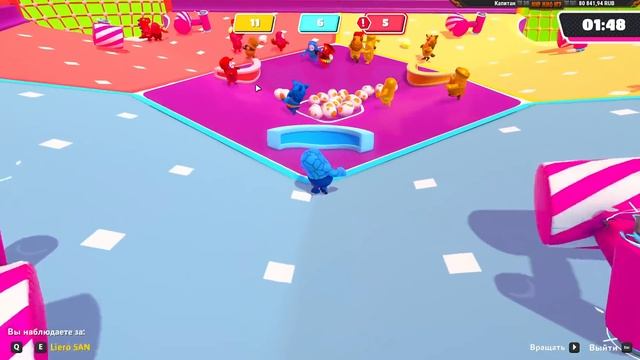 Самая веселая игра 2020 года - Fall Guys смотреть онлайн