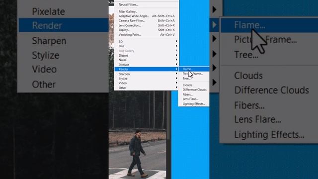 Create Trees - Short Photoshop Tutorial #obaedakorani #photoshop_tutorial смотреть онлайн