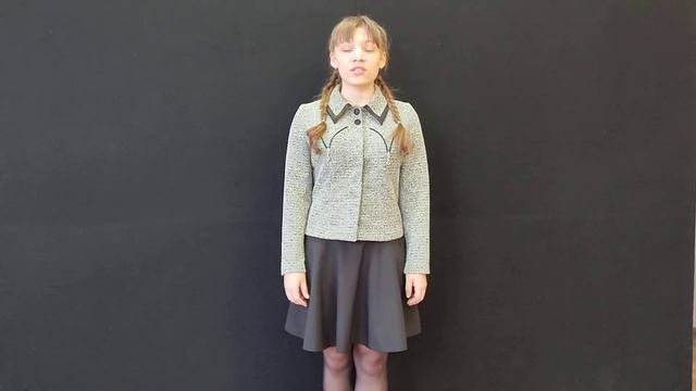 Нападюк Анна,15 лет. Авторское стихотворение "У вечного огня" смотреть онлайн