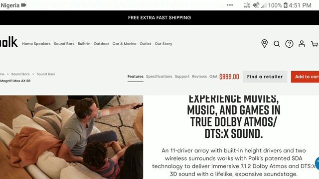 Polk MagniFi Max AX and MagniFi Max AX SR soundbars Debuts as compelling Sonos Arc alternatives смотреть онлайн