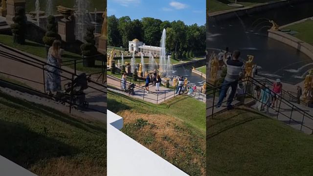 Фонтаны #курорт#петродворец смотреть онлайн