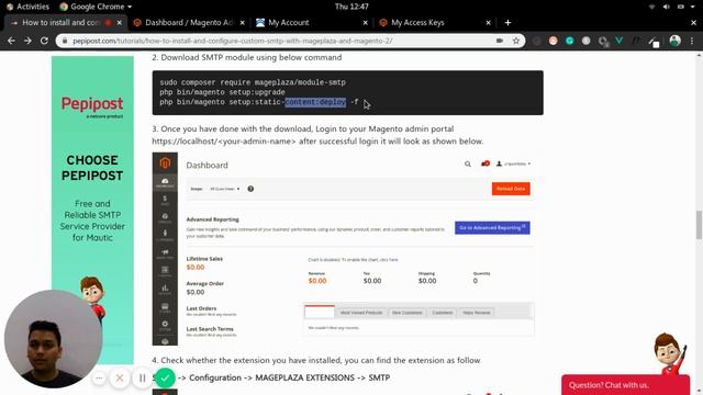 How to install and configure SMTP with Mageplaza and Magento 2 смотреть онлайн