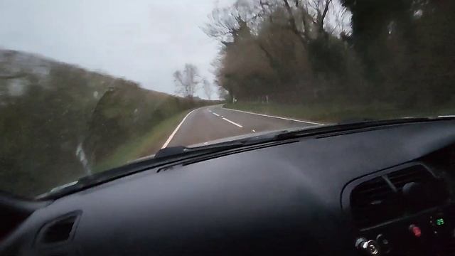 Nissan Skyline GTR R33 650BHP B road blast смотреть онлайн