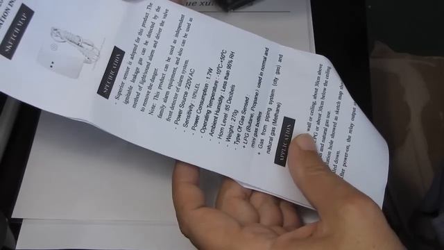 Детектор газа для дома / Gas Detector SG-2008C смотреть онлайн