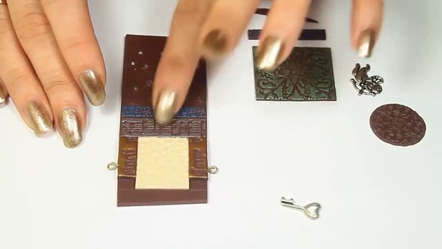 ПОЛИМЕРНАЯ ГЛИНА * МАСТЕР КЛАСС * КУЛОН своими руками * Pendant made of polymer clay смотреть онлайн