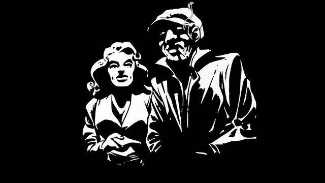 Black and white portrait. смотреть онлайн