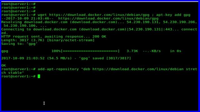 How To Install Docker On Debian 9.1 stretch смотреть онлайн