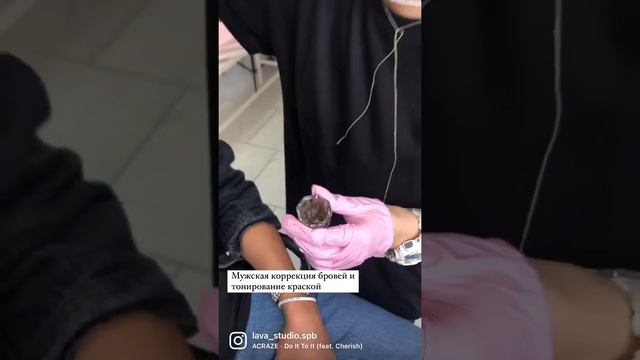Мужская коррекция и окрашивание бровей смотреть онлайн