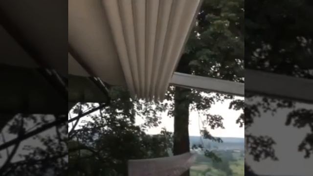 Маркиза пергола. Автоматическая выдвижная пергола для террасы. смотреть онлайн