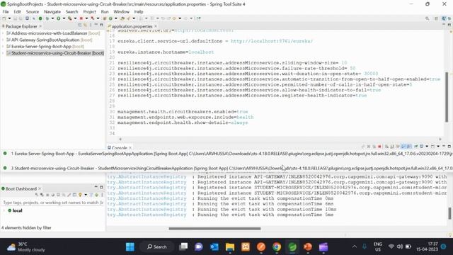 Circuit Breaker using Resilience4j in microservices // Easy Learning Channel смотреть онлайн