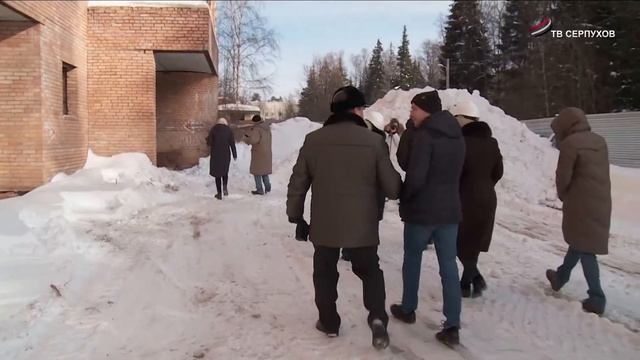 Глава Серпухова провела рабочий объезд по объектам строительства. смотреть онлайн