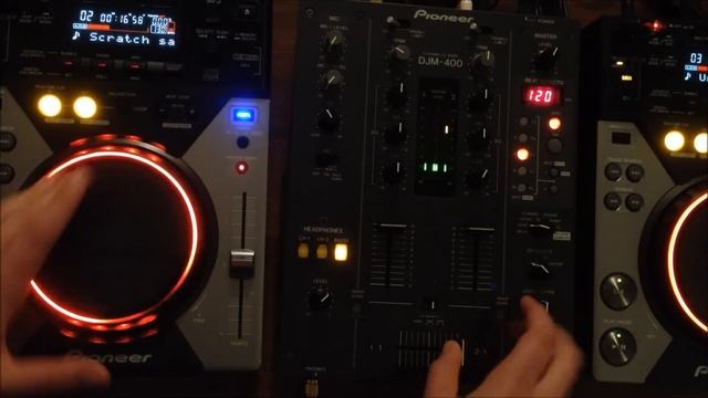 Pioneer Cdj 400 Old School Scratch Practice смотреть онлайн