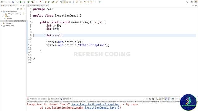 Exception Handling in java understanding by Practical Implementation.... смотреть онлайн