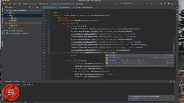 Run a Web App Test on Sauce Labs – Selenium Java смотреть онлайн
