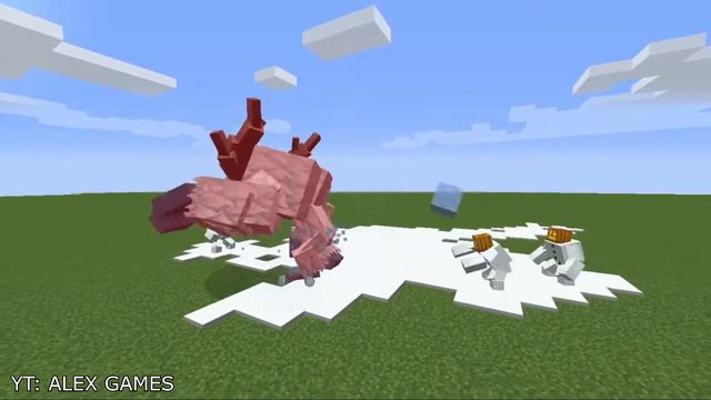 Frostmaw Vs. Mutant Snow in Minecraft смотреть онлайн