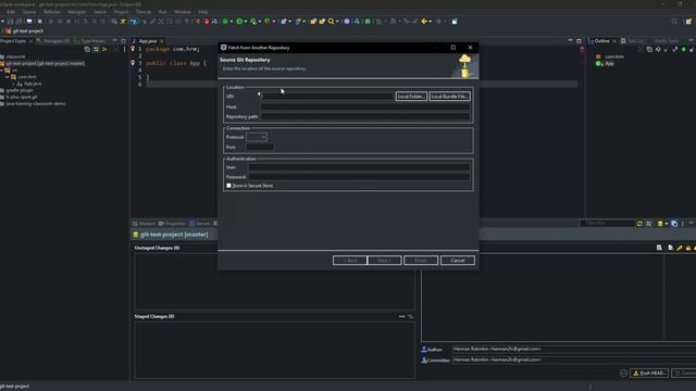 Работа с git в IDE Eclipse. "Git - это просто!" смотреть онлайн