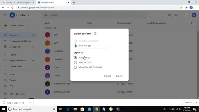 How to download Google Contact CSV Format/Google Contacts CSV Format Template Download смотреть онлайн