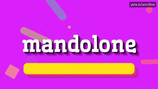 HOW TO SAY MANDOLONE? #mandolone смотреть онлайн