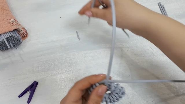 Квадратный короб с ручками / Корневое плетение смотреть онлайн