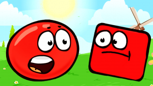 КРАСНЫЙ ШАРИК против чёрного квадрата ЧАСТЬ #1 игра Red Ball 4 на канале Мистер Игрушкин