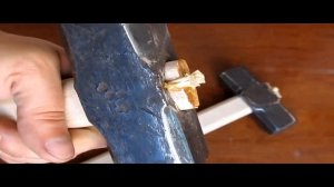 Как насадить кувалду