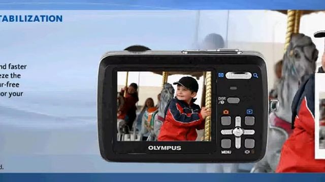 Olympus STYLUS-550WP - DIGITAL IMAGE STABILIZATION смотреть онлайн