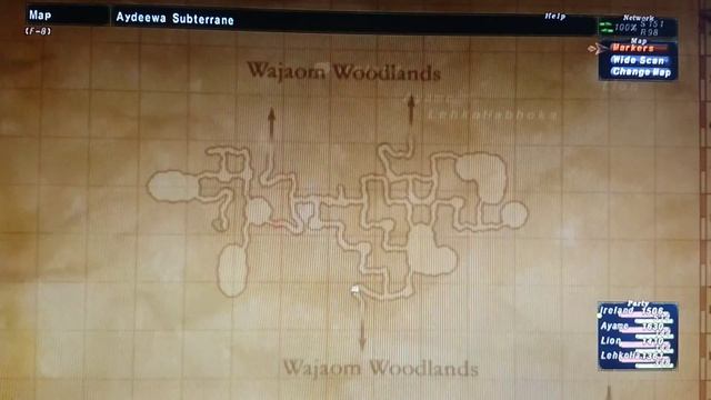 Final Fantasy XI FFXI RNG99WHM49 RNG Ranger Treasures of Aht Urhgan Aydeewa Subterrane Map смотреть онлайн