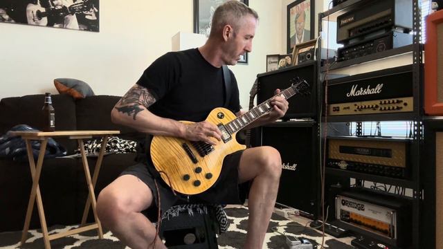 2022 Gibson Slash Les Paul Standard-Appetite Amber смотреть онлайн