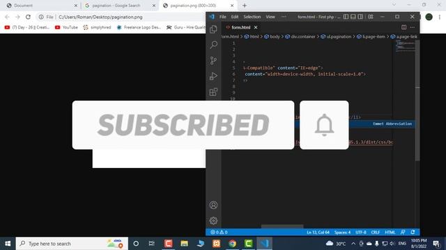 Design pagination with Bootstrap || Bangla Tutorial for easy learn | смотреть онлайн