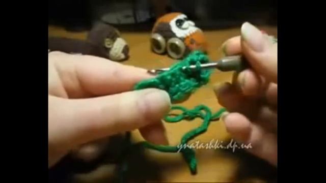 Вязание крючком: столбик без накида, полустолбик. смотреть онлайн