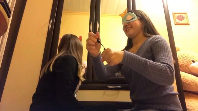 Макияж закрытыми глазами/ челлендж/ визажист от бога/ ?/ Анфиса Фиса/ смотреть онлайн