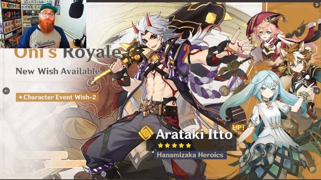 Wormy Boi and Oni Boi Come to Genshin Impact Version 3.3! The Wanderer and Arataki Itto! смотреть онлайн