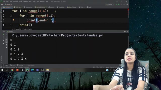 P#4 - Class 11 CS -Python Practical File | Suggested Practical List | Pattern Programs in Python смотреть онлайн