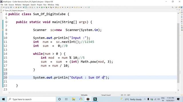 Find Sum of Cubes of Digits of a Number | Cubes digit sum смотреть онлайн