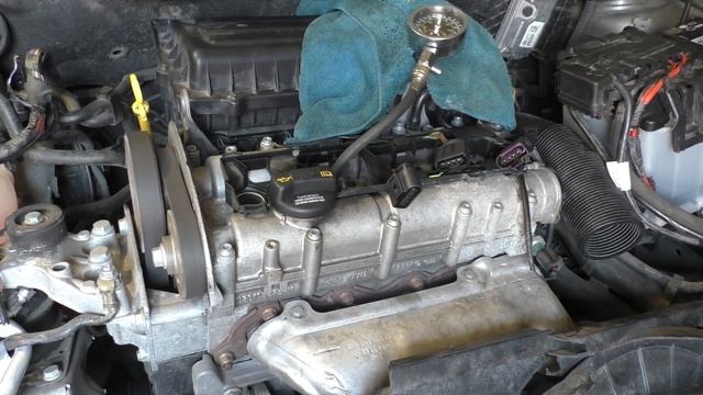 Compression Skoda Fabia 2 - Octavia MK2, VAG CGGB: 33 000 km. смотреть онлайн