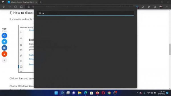 What is Control Flow Guard in Windows - How to turn it On or Off