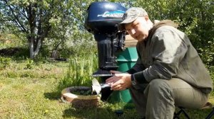 GLADIATOR 9.9 (15). Замена масла в редукторе