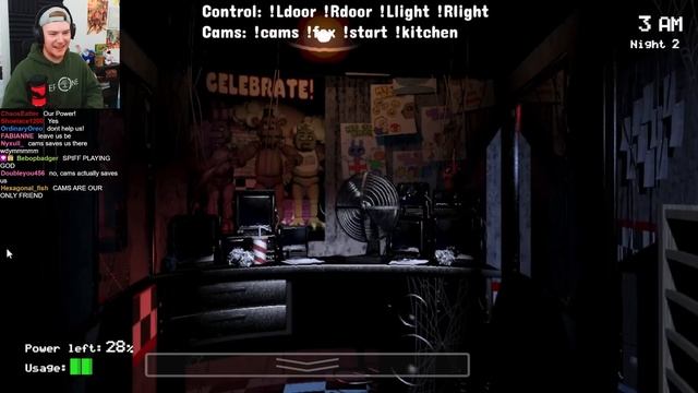 Can Twitch Chat Survive A SINGLE NIGHT of FNAF? смотреть онлайн