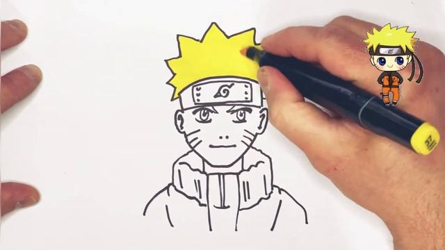 How to Draw Naruto / كيفية رسم ناروتو / как нарисовать Наруто / 鸣人 / малюємо Наруто смотреть онлайн