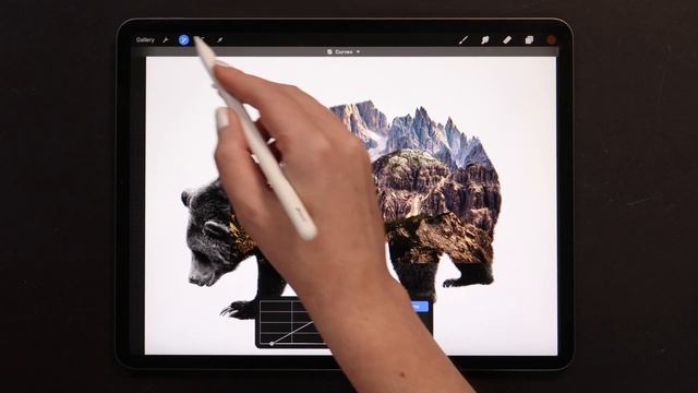 Double Exposure Effect - Procreate Tutorial смотреть онлайн