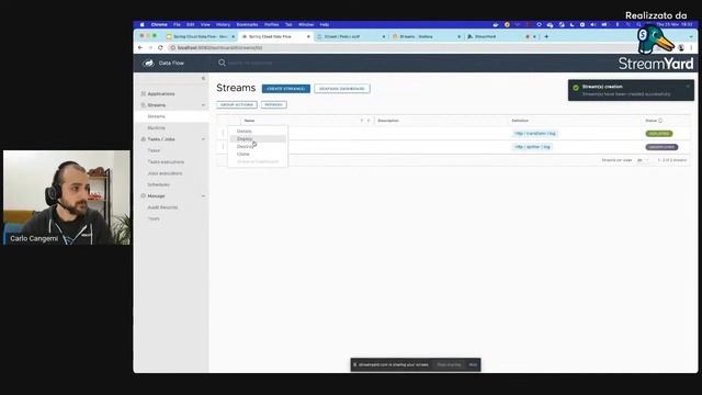 Spring Cloud Data Flow | Carlo Cangemi | Spring User Group смотреть онлайн